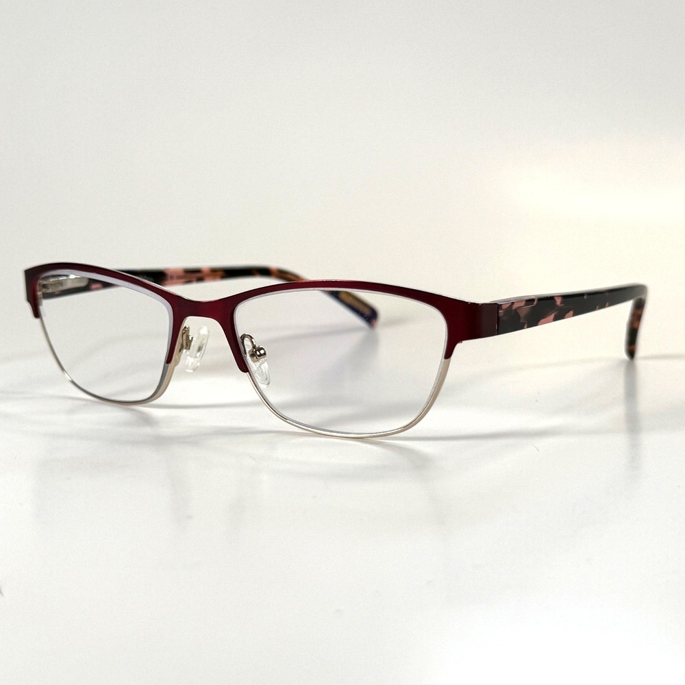 Covergirl CG0537-1 071‎ Eyeglasses 54-16-140 Bordeaux Tortoise Shell Womens